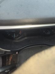 2015 Ford Fusion SE - Interior Dashboard With Vehicle Running Image